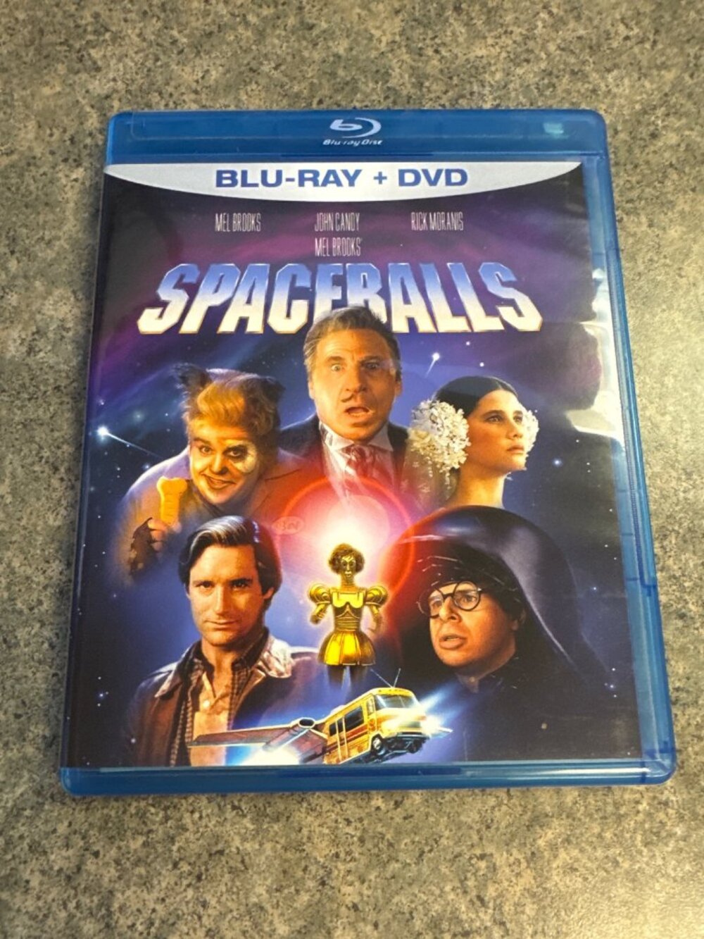 Spaceballs Blu-Ray + DVD 2-Disc Set Comedy Sci-Fi Movie Mel Brooks Rick Moranis